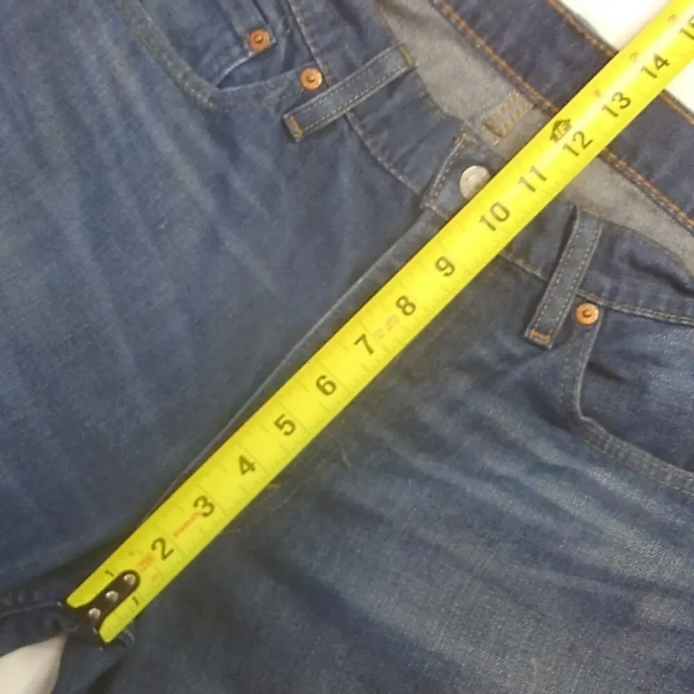 Men Levi's 514 Straight Leg Denim Blue Jeans 36X30